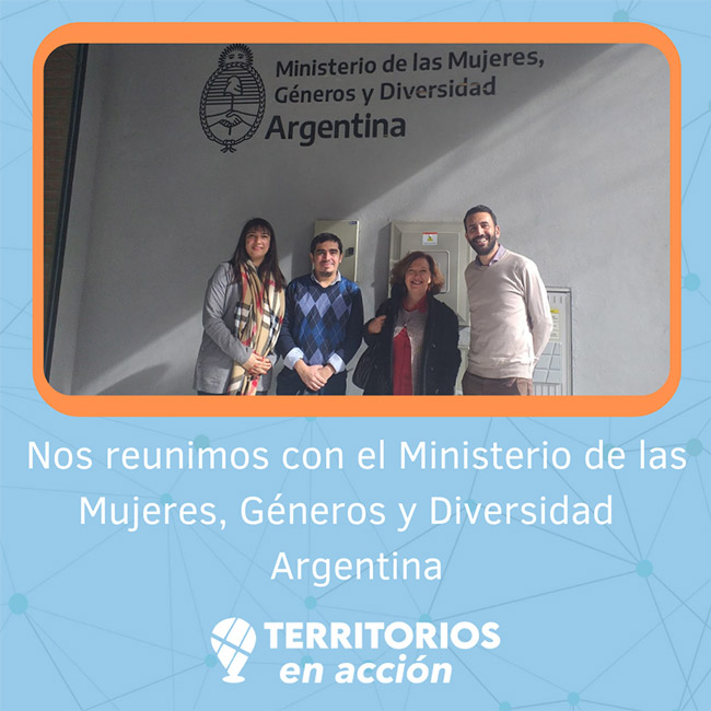 NOS REUNIMOS CON EL MINISTERIO DE LAS MUJERES, GÉNEROS Y DIVERSIDAD ARGENTINA