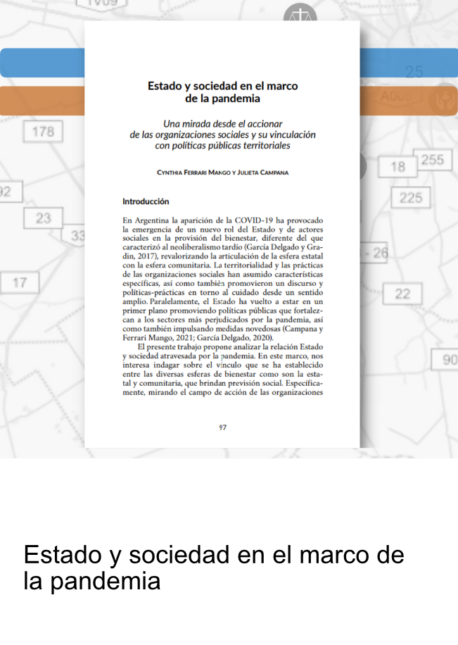 Estado y sociedad en el marco de la pandemia